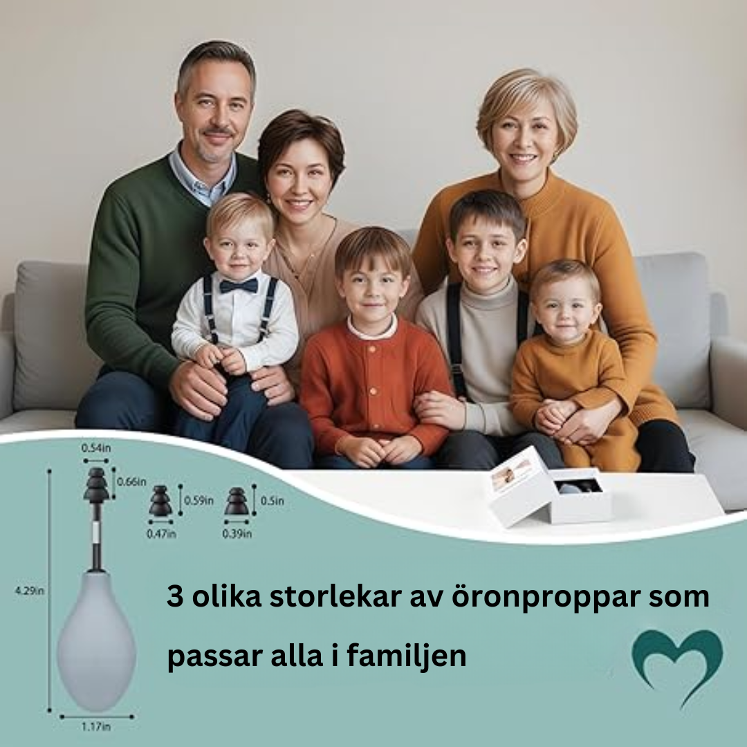 EarEase™ - Säg hej då till migränen!