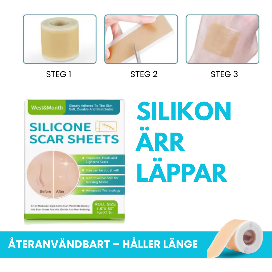 SkinRenew™ Silikonplåster