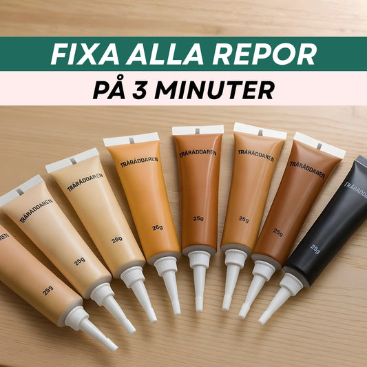TräRäddaren™ - Laga repor på 3 minuter
